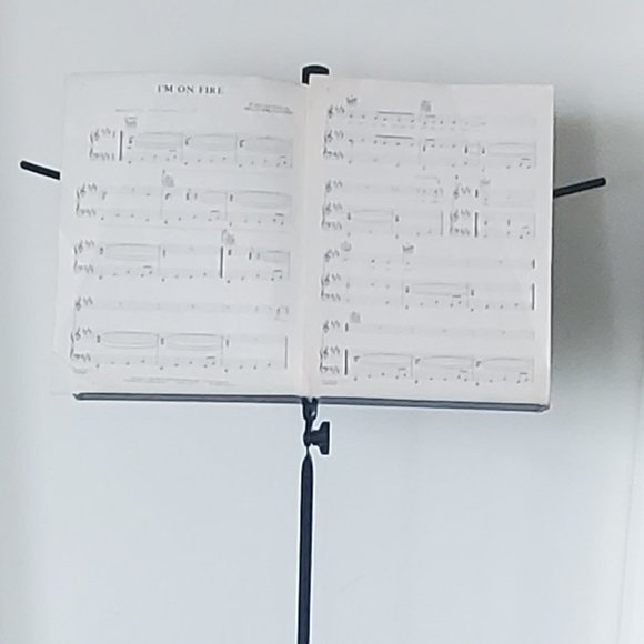 Folding Metal Music Stand with Soft Carrying Case - Picture 2 of 5